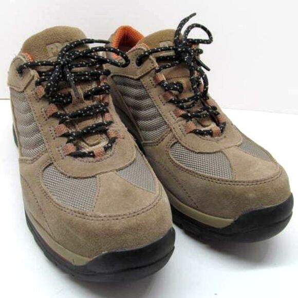 Timberland Pro Series ASTM Safety Toe Tan Nubuck Shoes Womens Size US 10 W - Picture 2 of 12